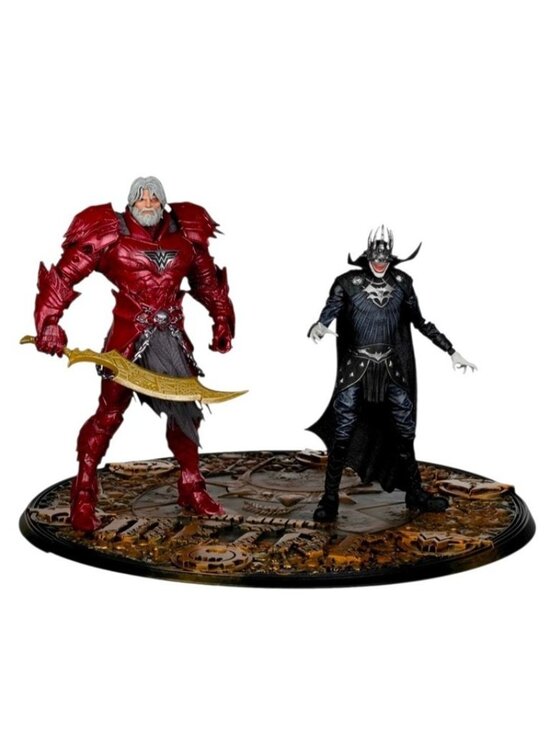 McFarlane Toys DC Multiverse Collector Edition The Batman  McFarlane Toys DC - The Batman Who Laughs Knight Armor & Merciless 7\